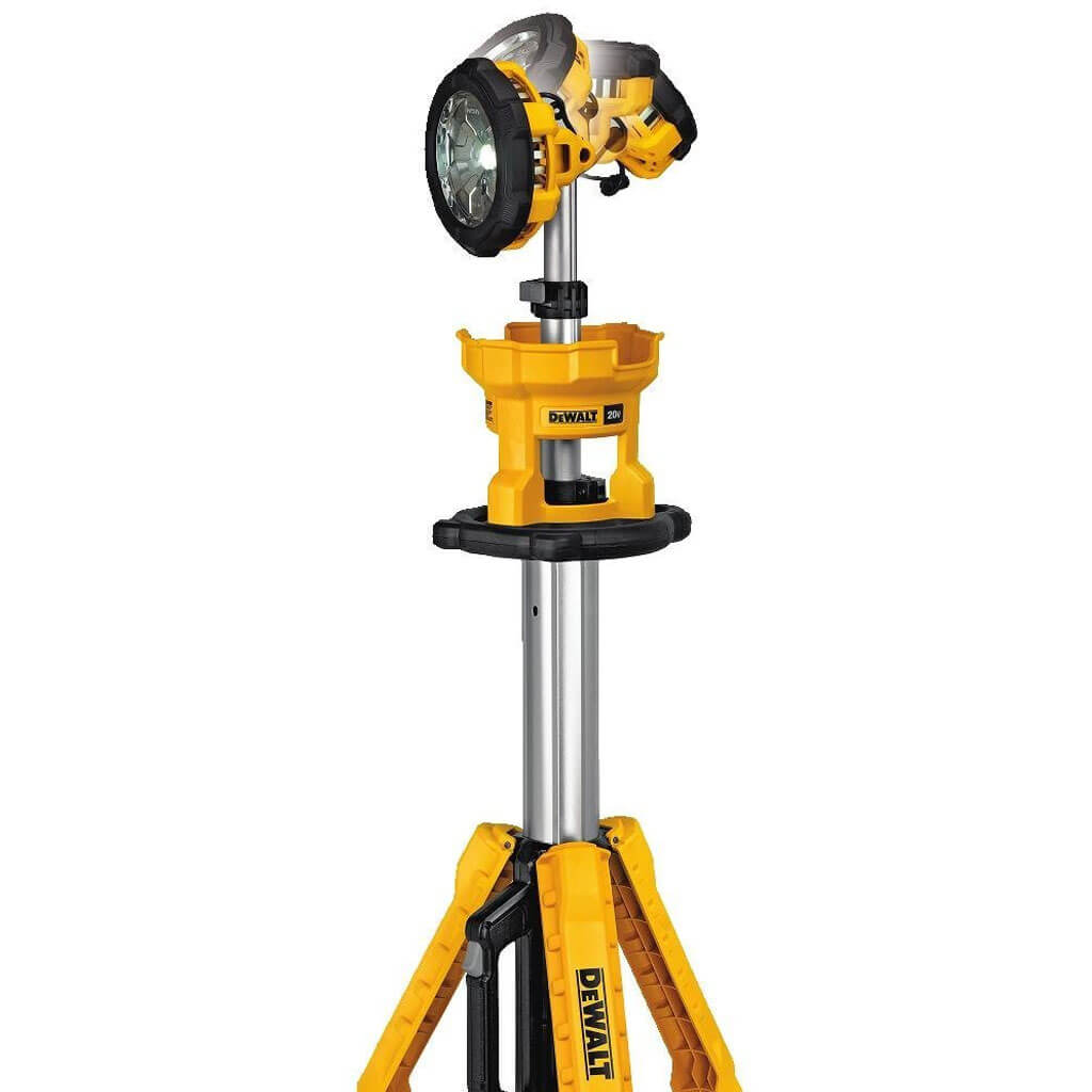 DEWALT DCL079B 20-Volt MAX Lithium-Ion 3000 Lumens LED Cordless Tripod Light (Tool Only)