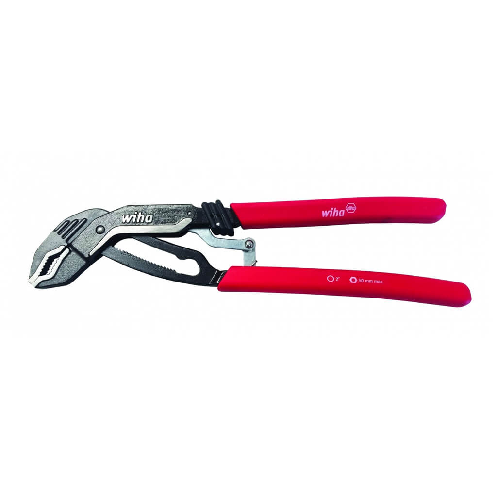 Wiha 32637 10 in. Black Oxide Coated Adjustable Auto Grip Pliers