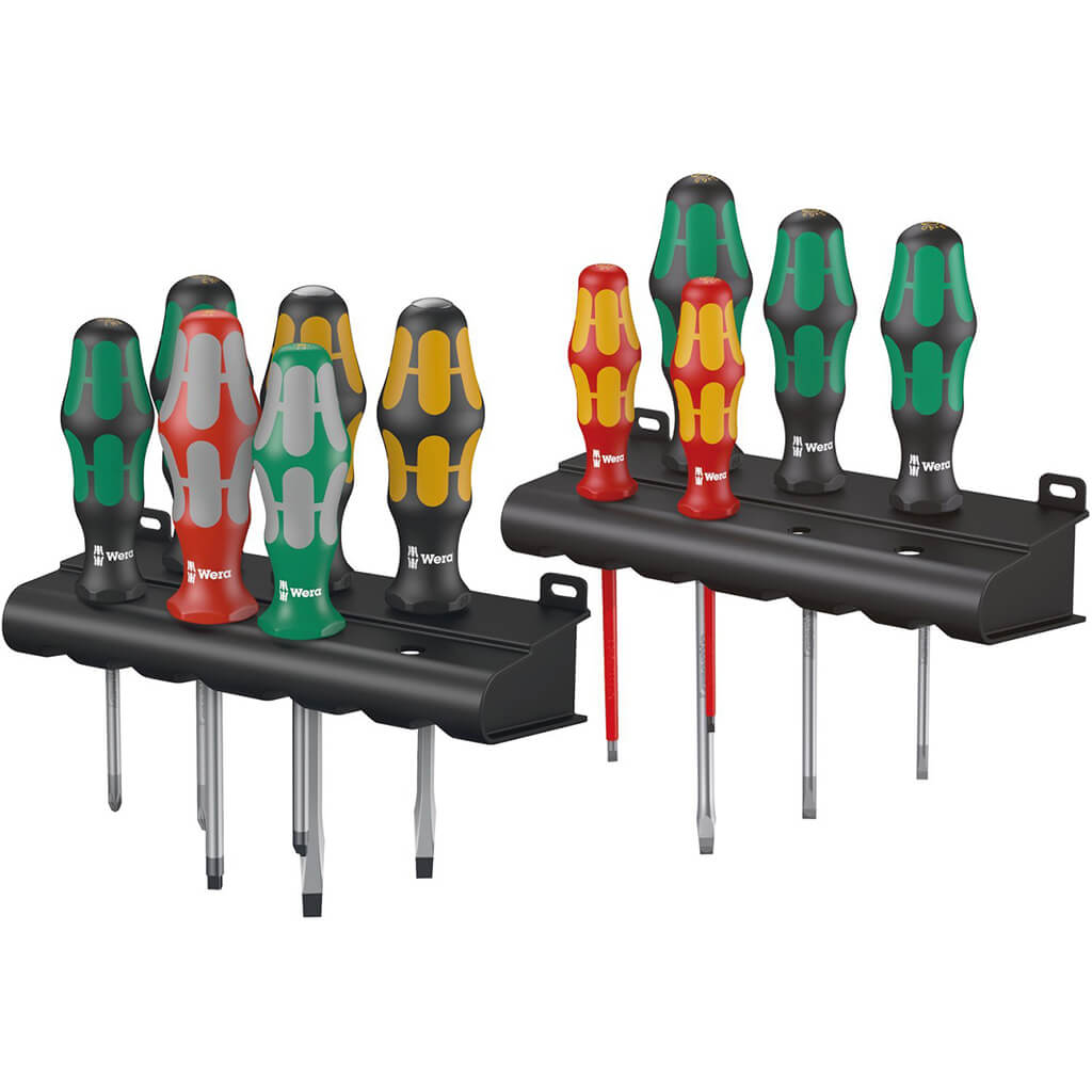 Wera 05347106001 Kraftform XXL-3 Screwdriver Set (11-Piece)