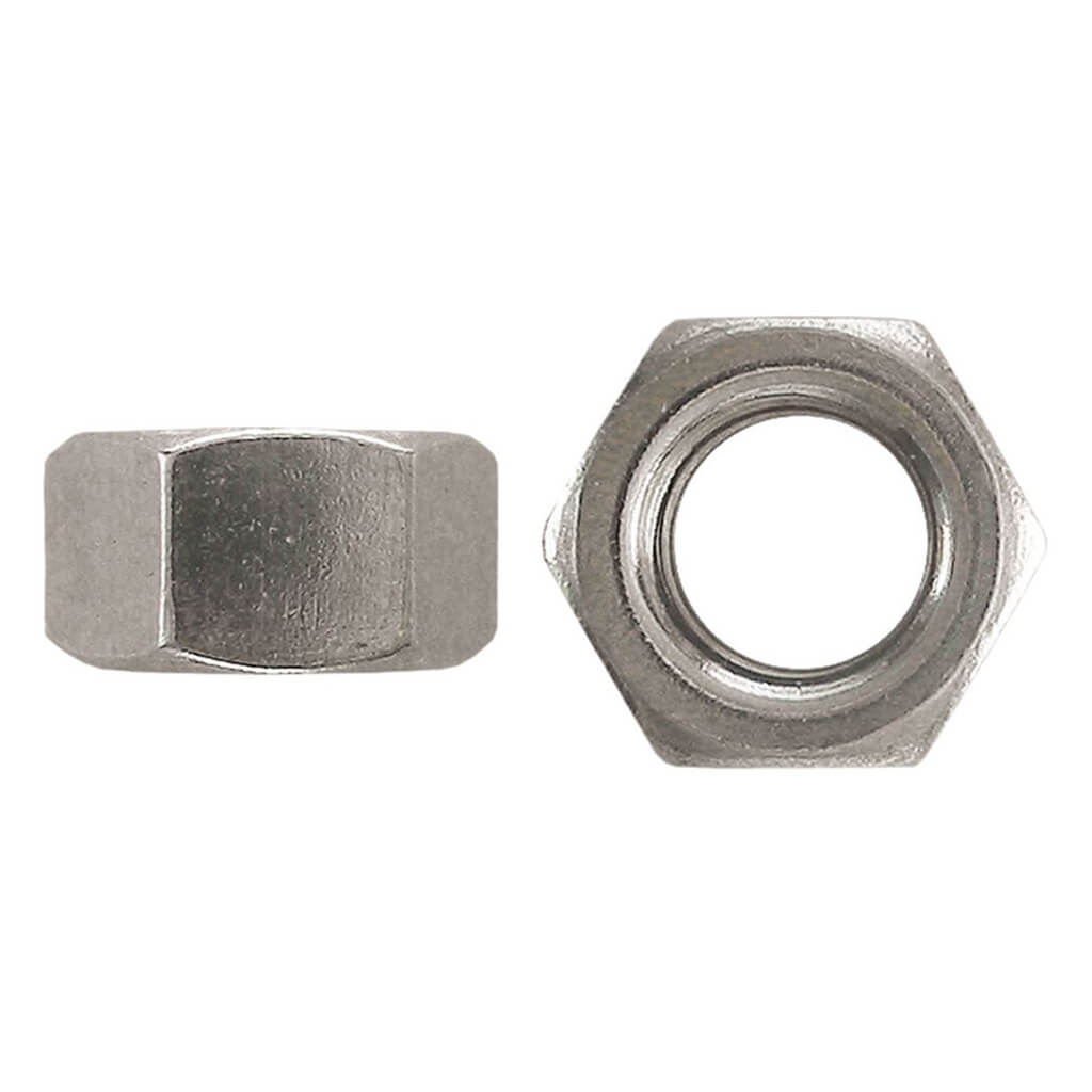 Fitsfast 1/2 in. GR2 Zinc Hex Nut (50-Pack)