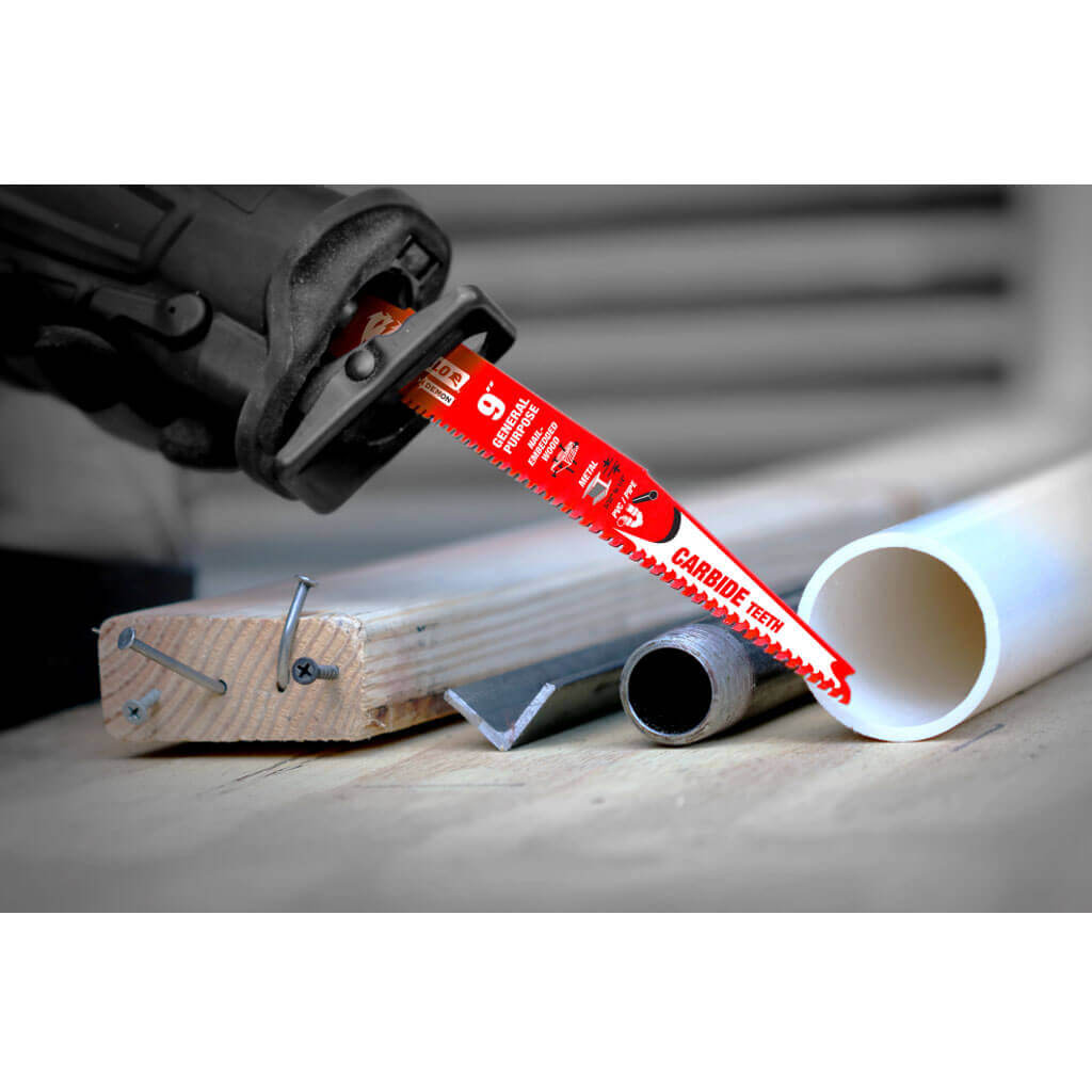 Freud Diablo DS0609CGP3 Demo Demon 6 in. 6/9-TPI Carbide-Tipped General Purpose Reciprocating Saw Blade (3-Pack)