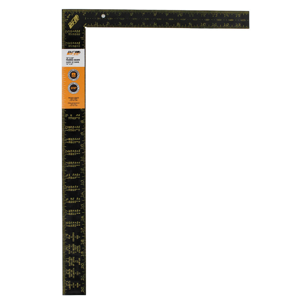 DuraDrive 16 in. x 24 in. Aluminum Framing Square