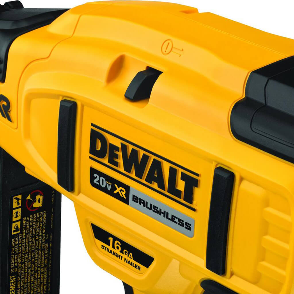 DEWALT DCN662B 20-Volt MAX XR Lithium-Ion 16-Gauge Cordless Straight Finish Nailer (Tool Only)