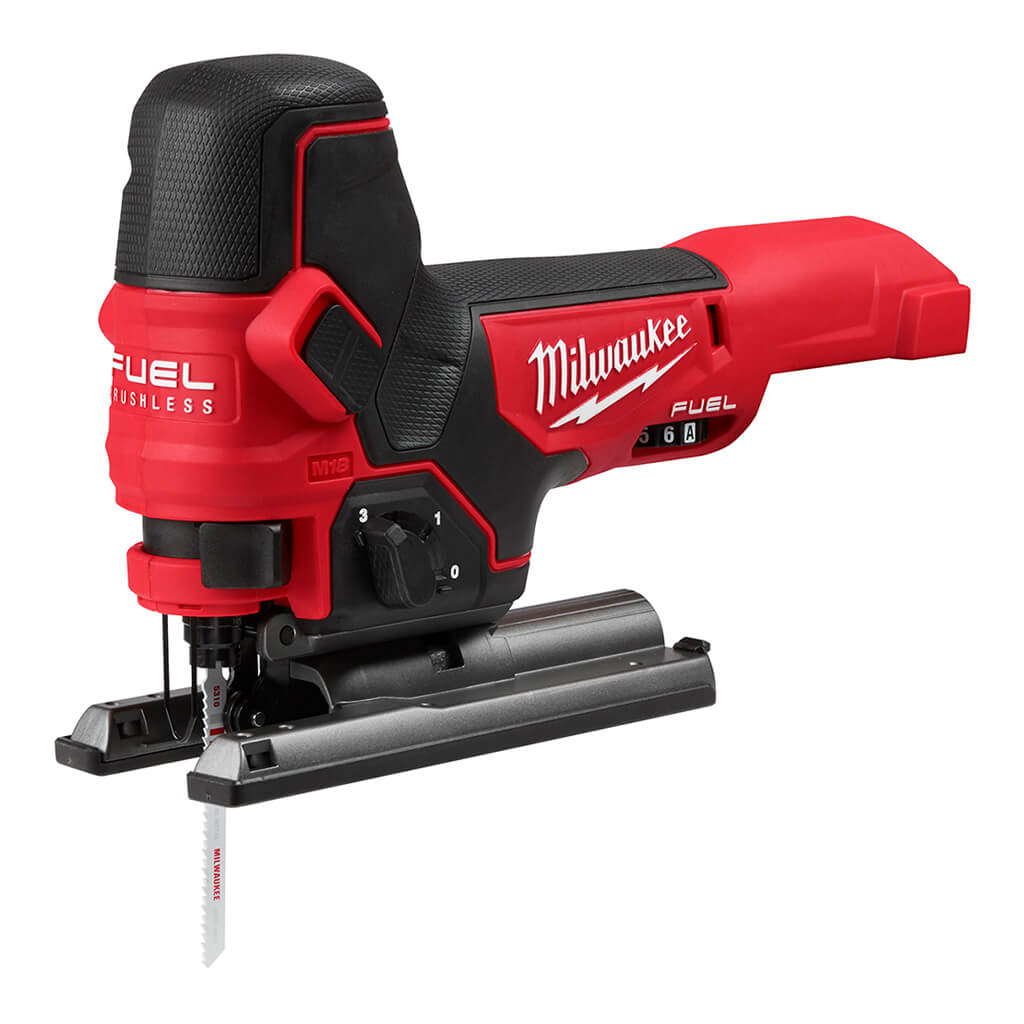 Milwaukee 2737B-20 M18 FUEL 18-Volt Lithium-Ion Brushless Barrel Grip Jig Saw (Tool Only)