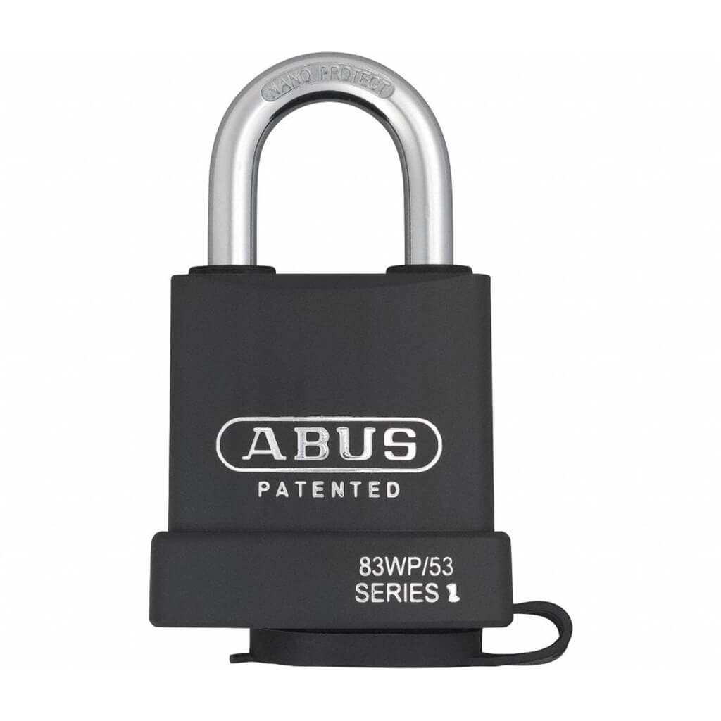 ABUS 83WP/53-300-KA5 2-1/4 in. Body x 1-7/64 in. Shackle Extreme Weather Hardened Steel Keyed Alike Padlock