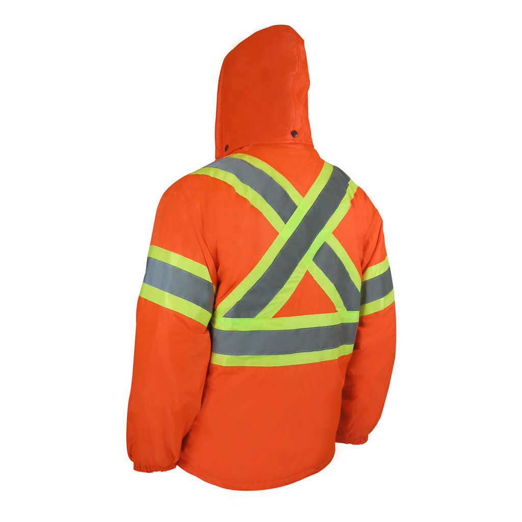 Jackfield 70-532R Hi-Vis Nylon Polar Fleece Lined Jacket