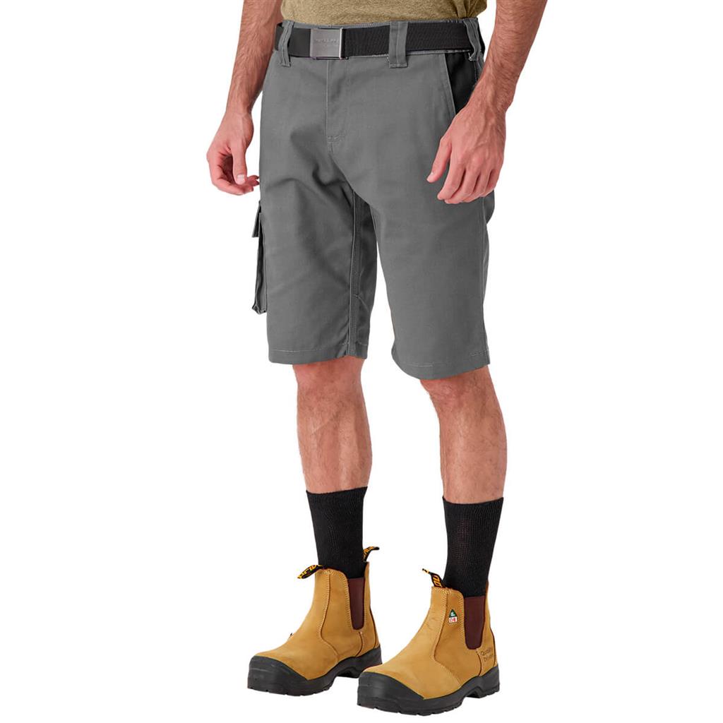 DuraDrive Men's Dark Grey Carpenter Work Shorts
