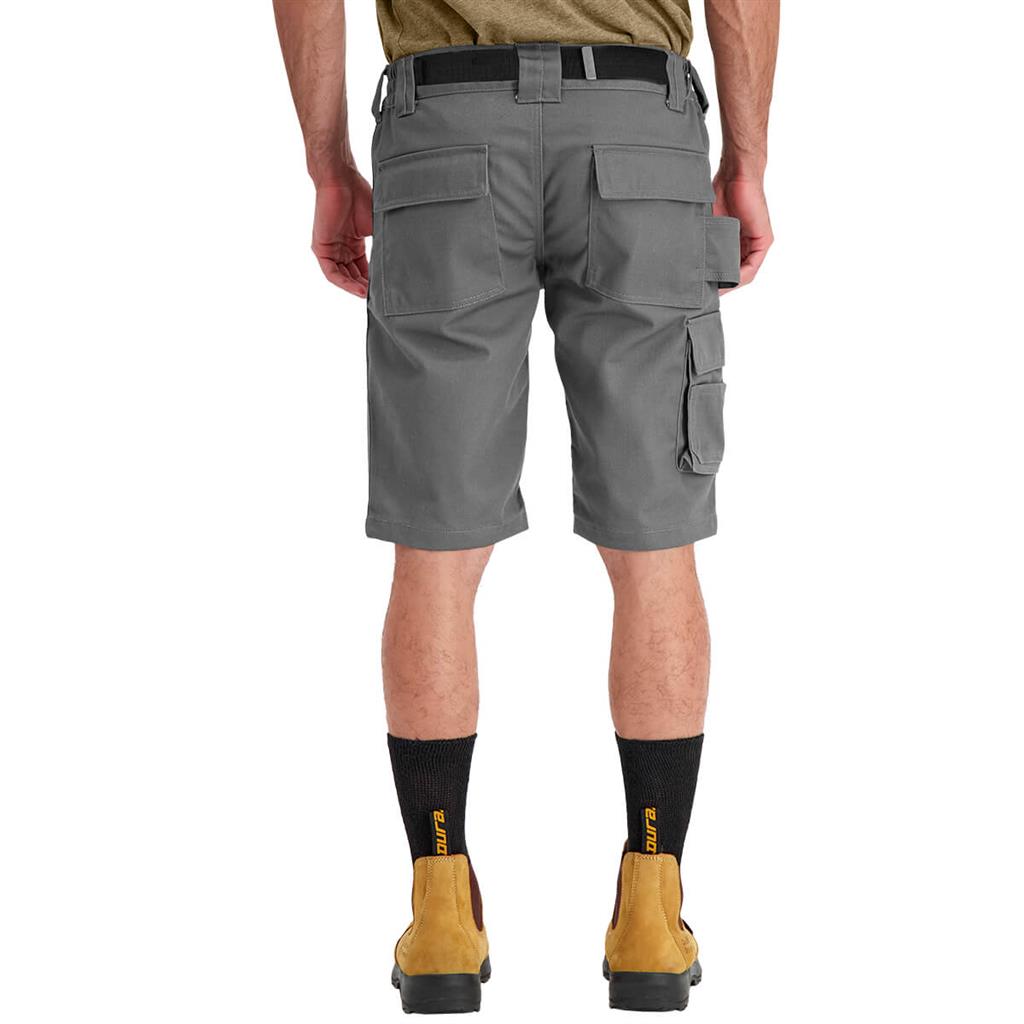 DuraDrive Men's Dark Grey Carpenter Work Shorts