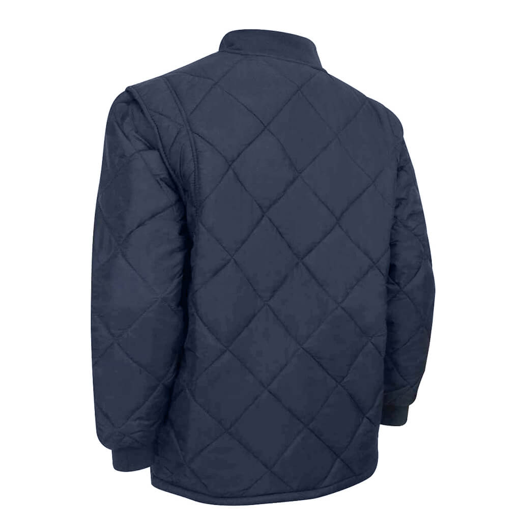 Jackfield 70-537 Navy Fleece Lined Freezer Jacket