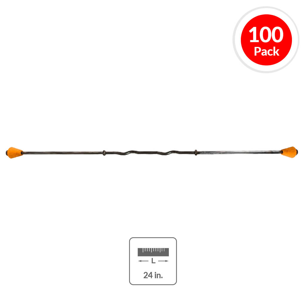 DuraDrive 24 in. Standard Long End Snap Ties with Plastic Cones (100-Box)