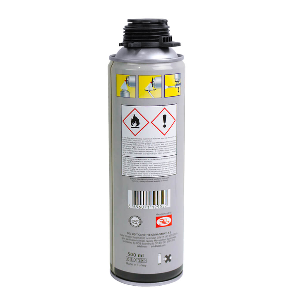 Selsil 500-mL Selfix Expanding Insulating Spray Foam Gun-Grade Cleaner