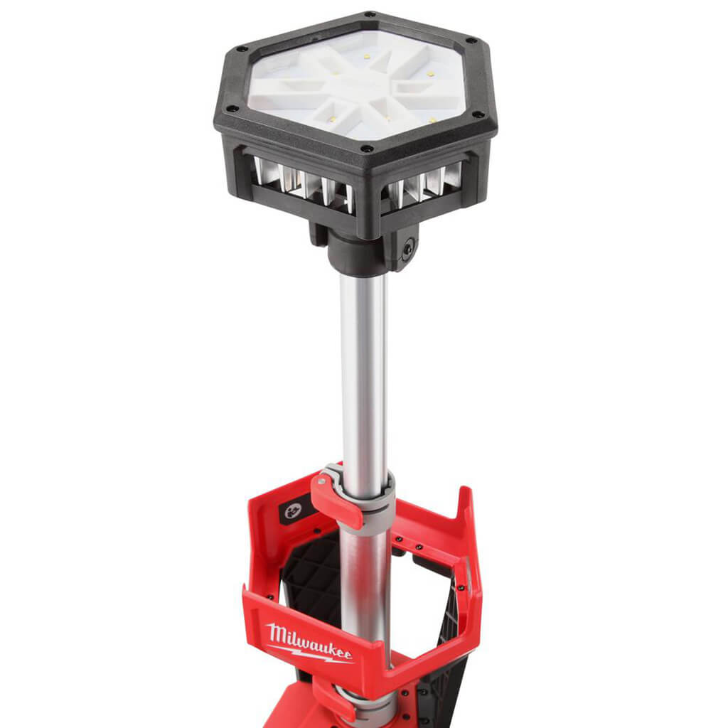 Milwaukee 2131-20 M18 18-Volt Lithium-Ion 7.5 in. Cordless or Corded ROCKET Dual Power Tower Light (Tool Only)