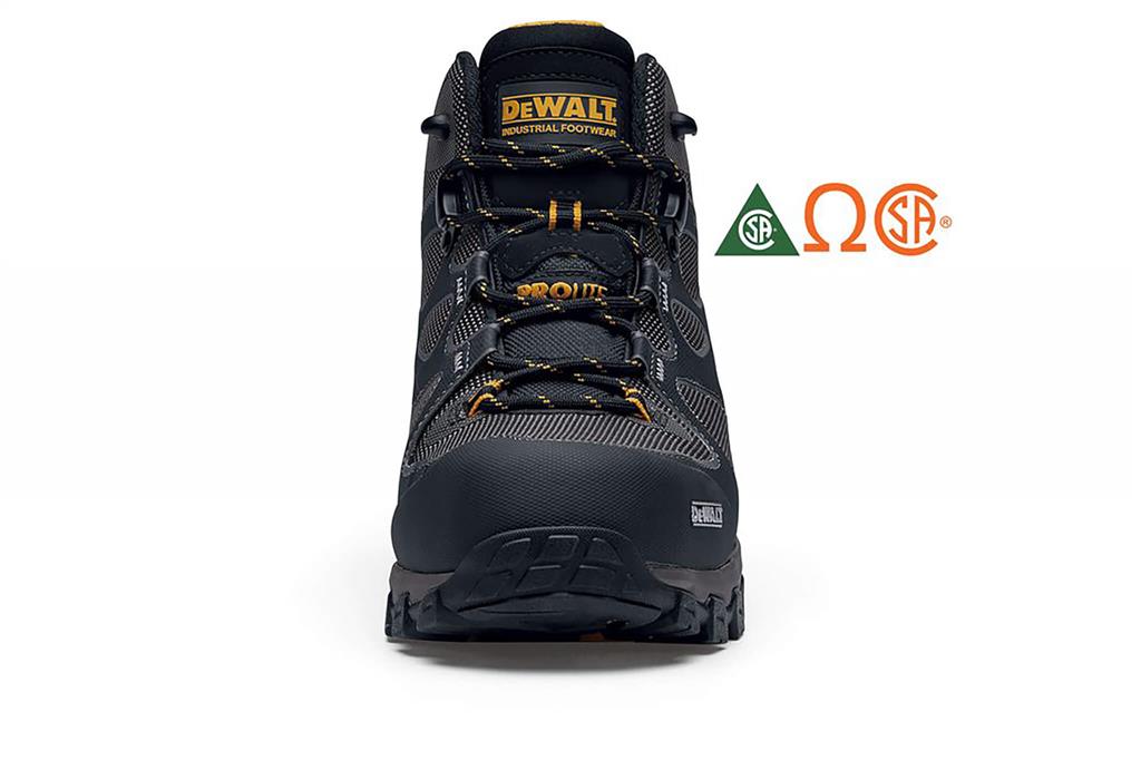 DEWALT DXWP27003W Men's CSA Black Lithium Aluminum Toe Waterproof Athletic Safety Work Boots