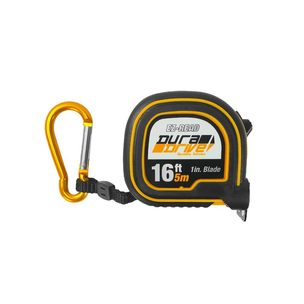 DuraDrive 16 ft./5m Imperial/Metric EZ-Read Magnetic Double Side Dual Hook Tape Measure