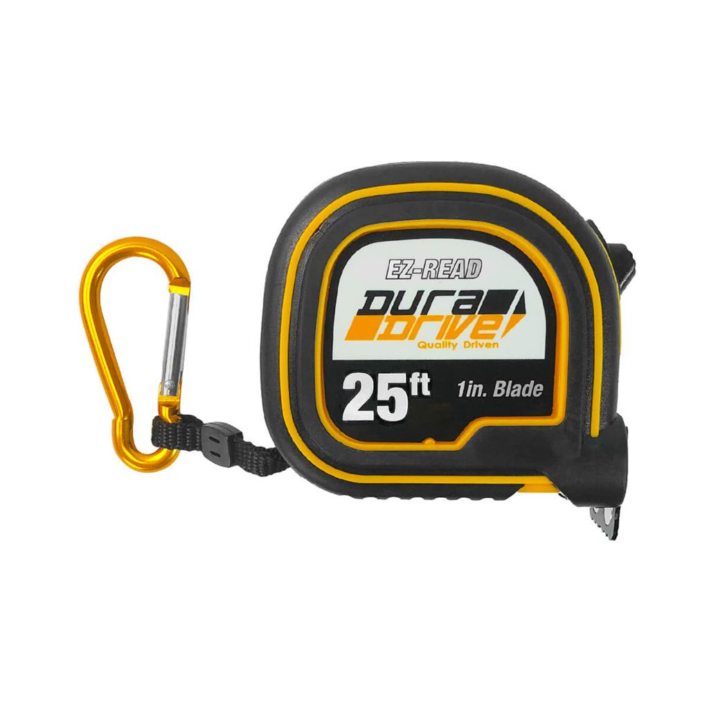 DuraDrive 25 ft. Imperial EZ-Read Magnetic Double Side Dual Hook Tape Measure