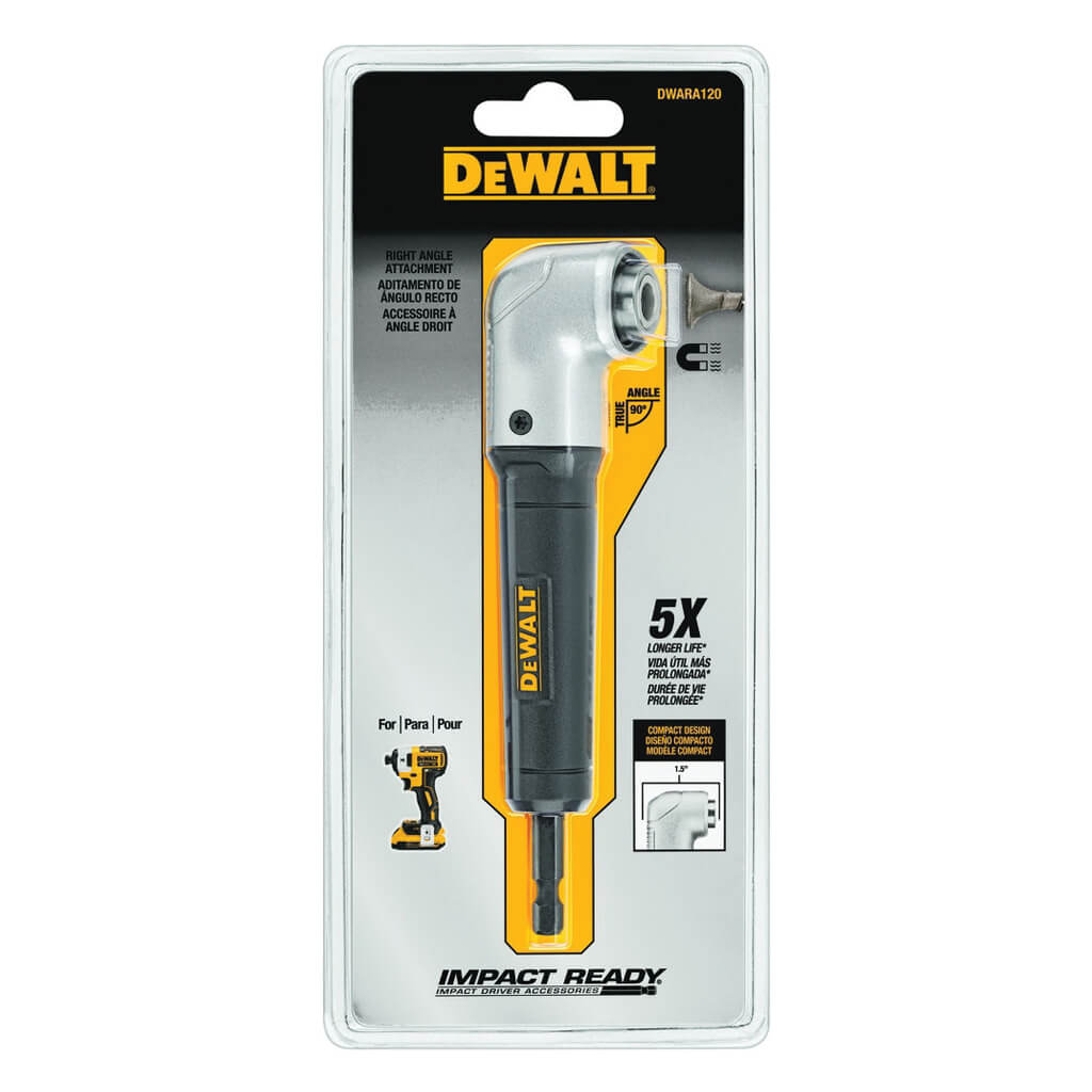 DEWALT DWARA120 IMPACT READY 1/4 in. Right Angle Attachment