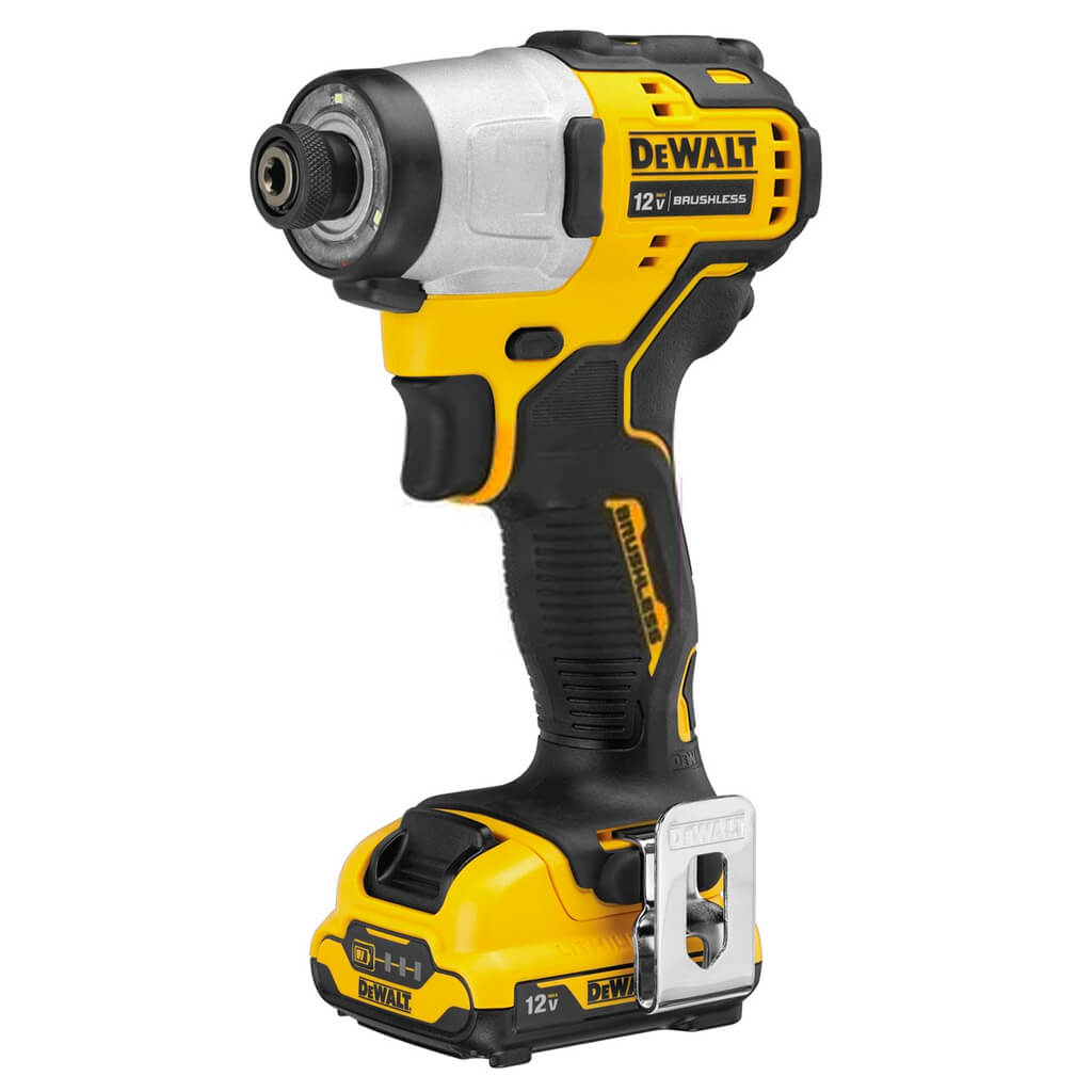 DEWALT DCF801F2 XTREME 12-Volt MAX Lithium-Ion 1/4 in. Brushless Impact Driver Kit