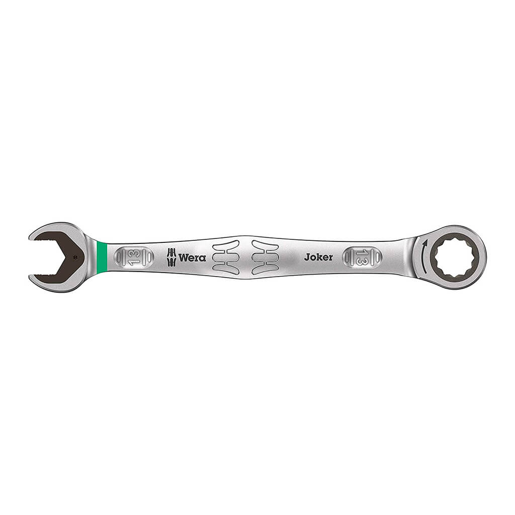 Wera 05020013001 Joker Metric Ratcheting Combination Wrench Set (11-Piece)