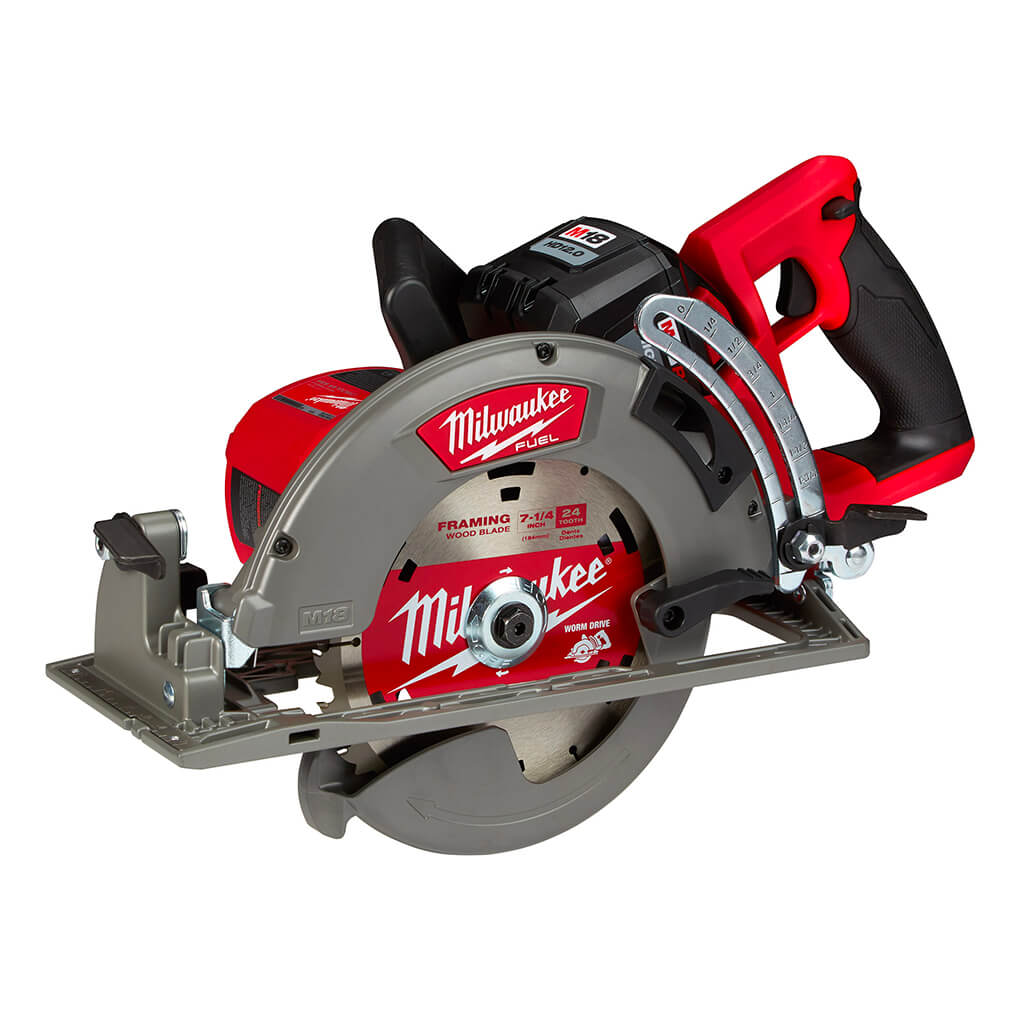 Milwaukee 2830-21HD M18 FUEL 18-Volt Lithium-Ion 7-1/4 in. Brushless Circular Saw Kit