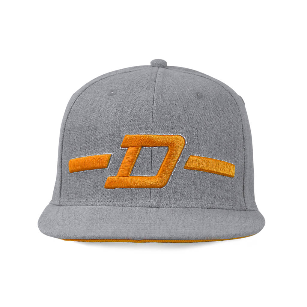 DuraDrive  Grey One Size Baseball Cap with Adjustable Closure