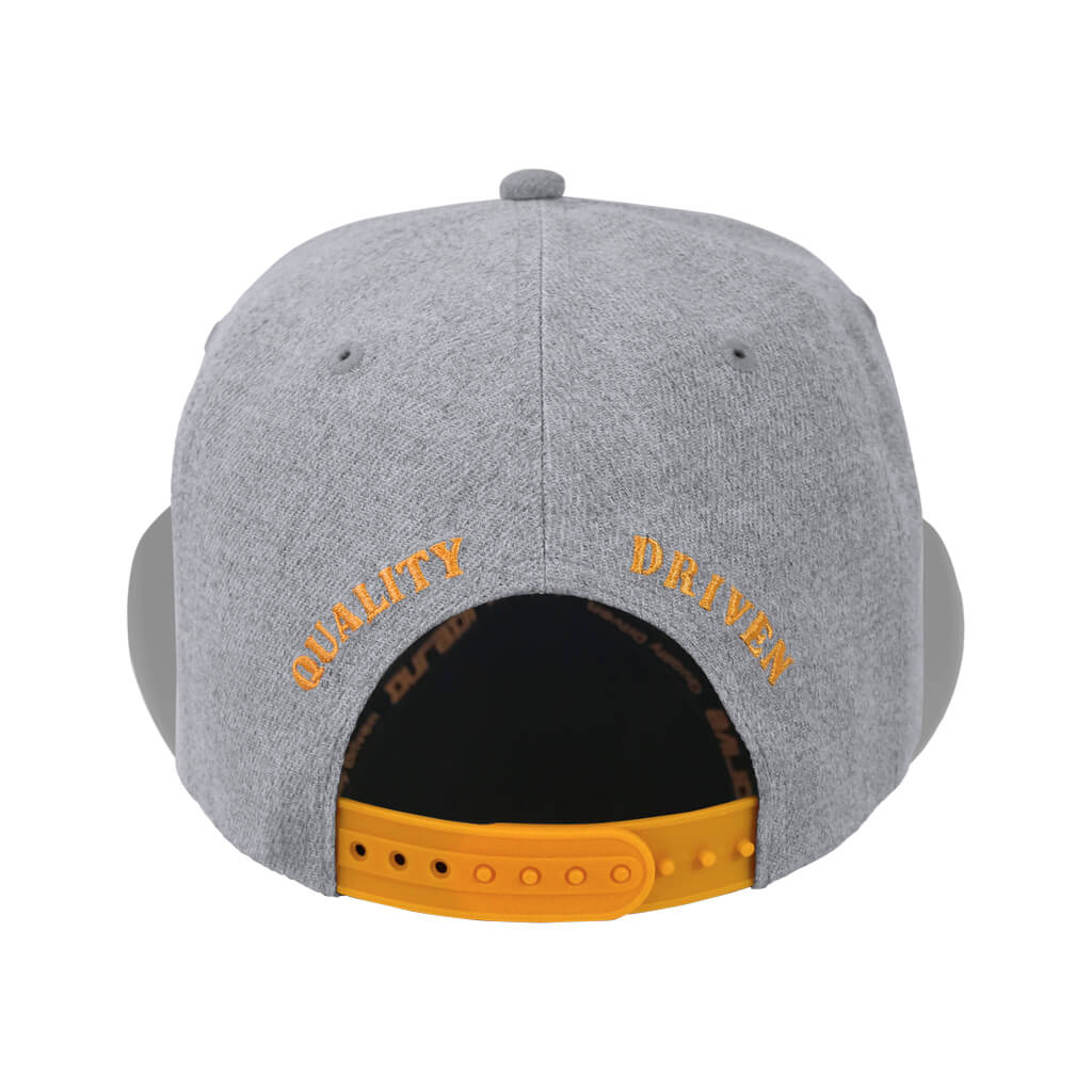 DuraDrive  Grey One Size Baseball Cap with Adjustable Closure