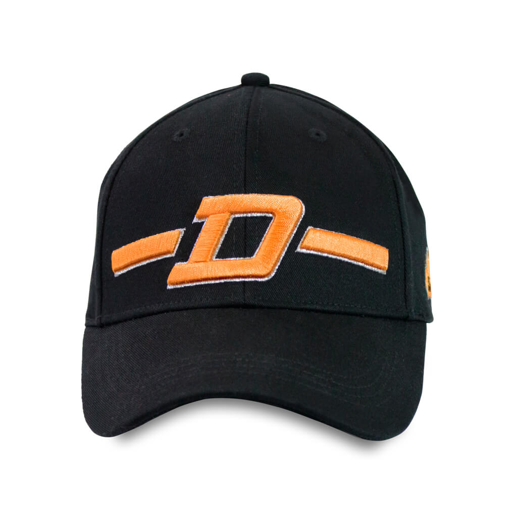 DuraDrive 28784 Black One Size Baseball Cap with Plastic Closure