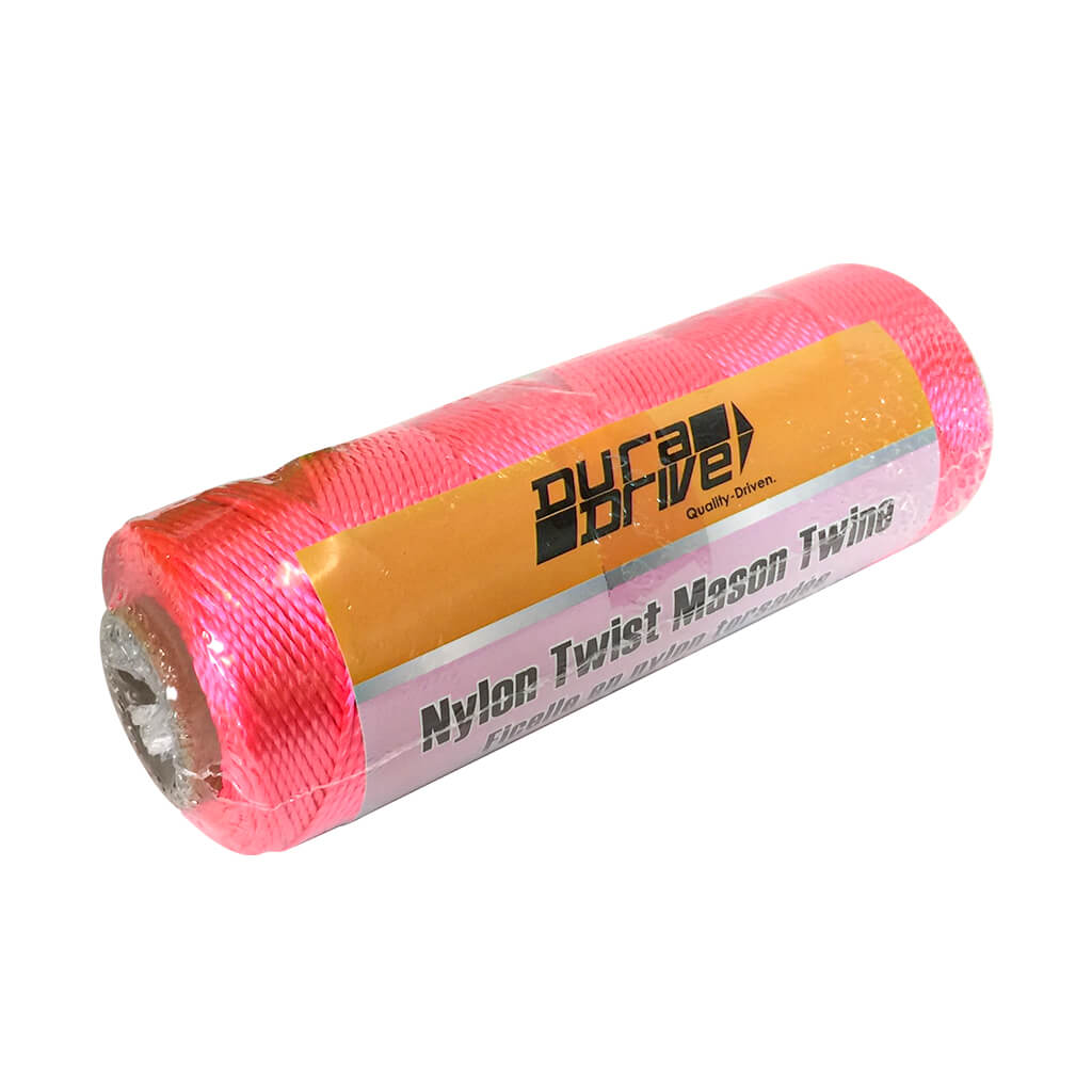 DuraDrive 550 ft. Bright Pink Twisted Nylon Mason Line Twine