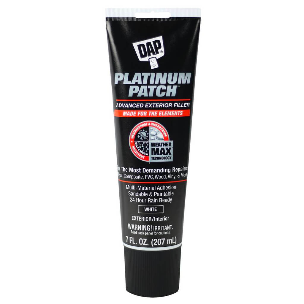 DAP 74887 207mL PLATINUM PATCH White Advanced Exterior Filler