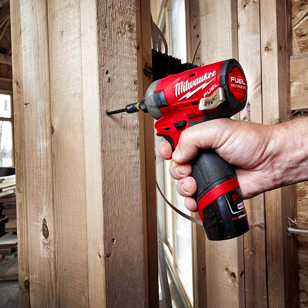 Milwaukee 2551-20 M12 FUEL SURGE 12-Volt Lithium-Ion 1/4 in. Brushless Hex Hydraulic Impact Driver (Tool Only)