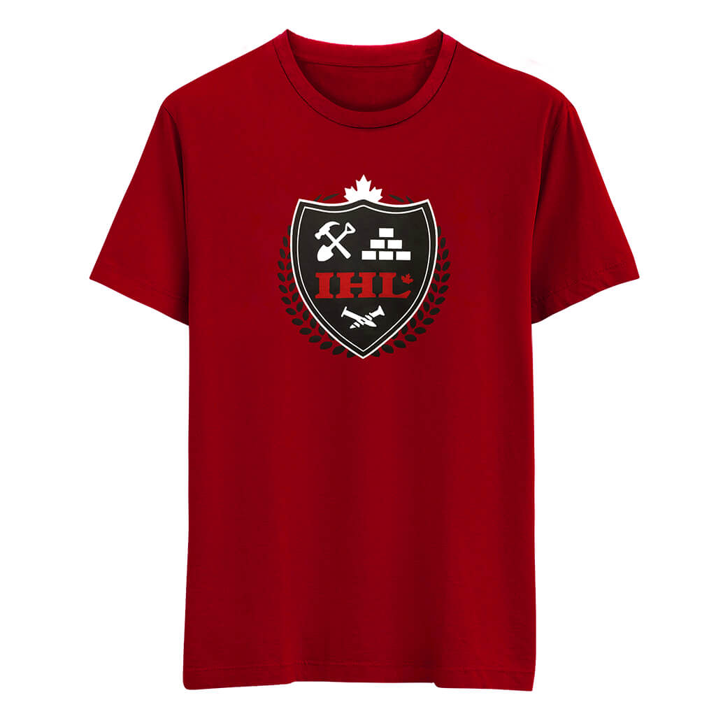 IHL Men's ELITE Red Short Sleeve T-Shirt