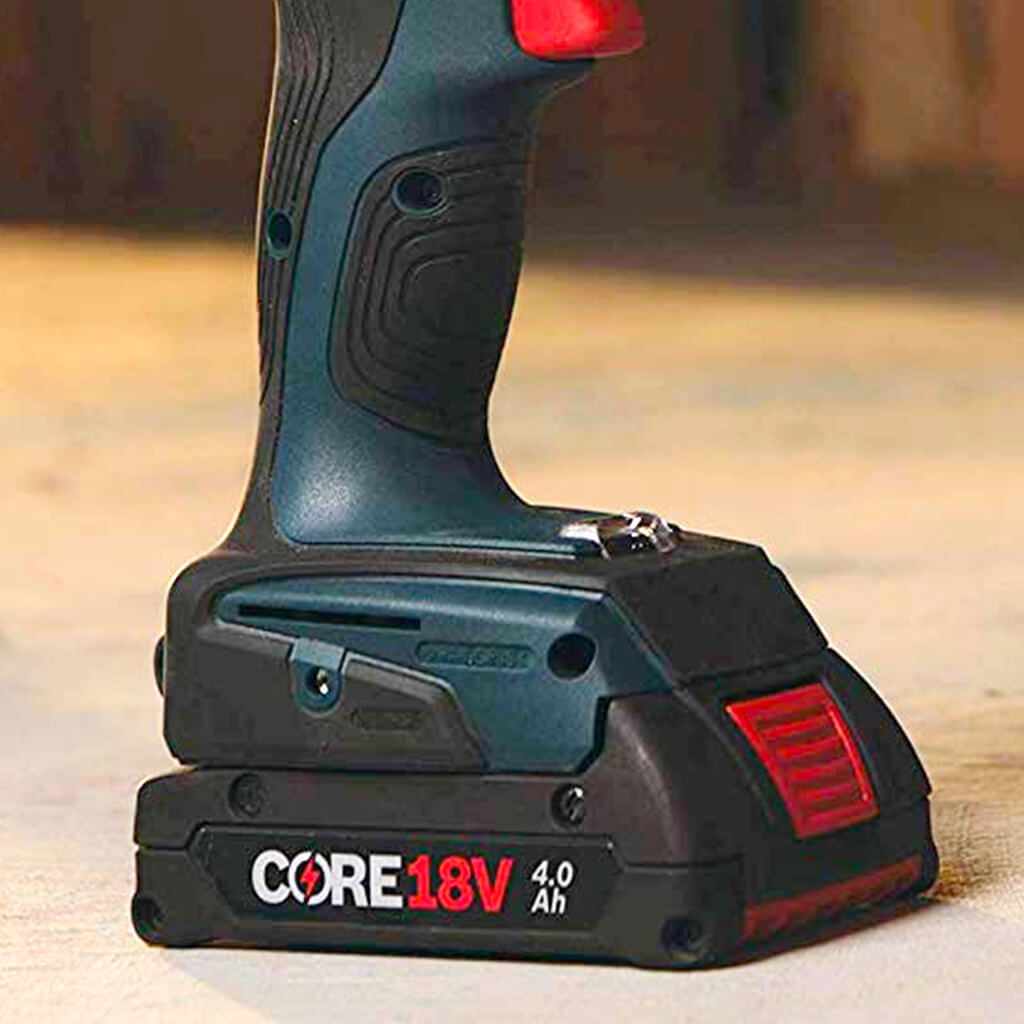 BOSCH GBA18V40 18-Volt 4.0-Ah Lithium-Ion CORE Compact Battery