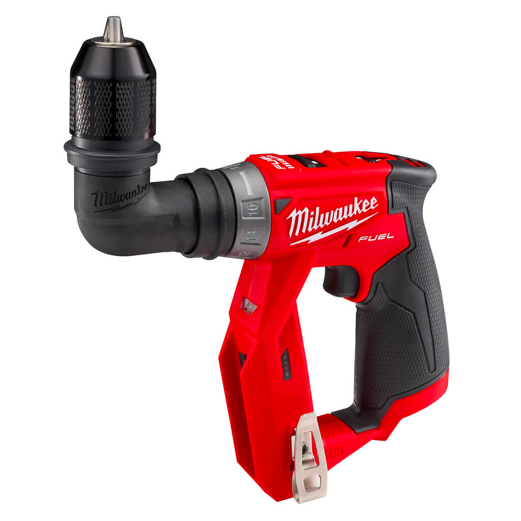 Milwaukee 2505-20 M12 FUEL 12-Volt Lithium-Ion 3/8 in. Brushless Installation Drill/Driver With 4 Tool Head (Tool Only)