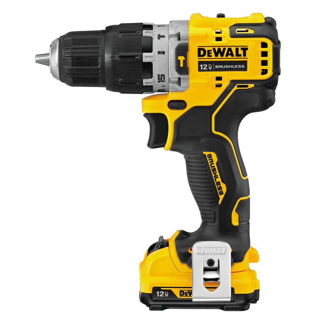 DEWALT DCD706F2 XTREME 12-Volt Lithium-Ion 3/8 in. Brushless Hammer Drill Kit