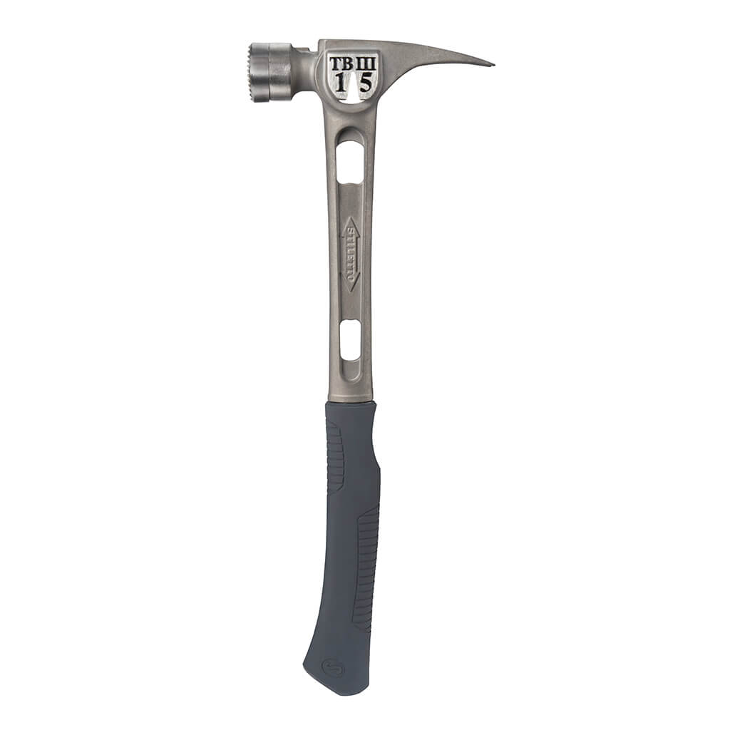 Stiletto TB3MC Tibone3 Milled Face Curved Handle 15oz.