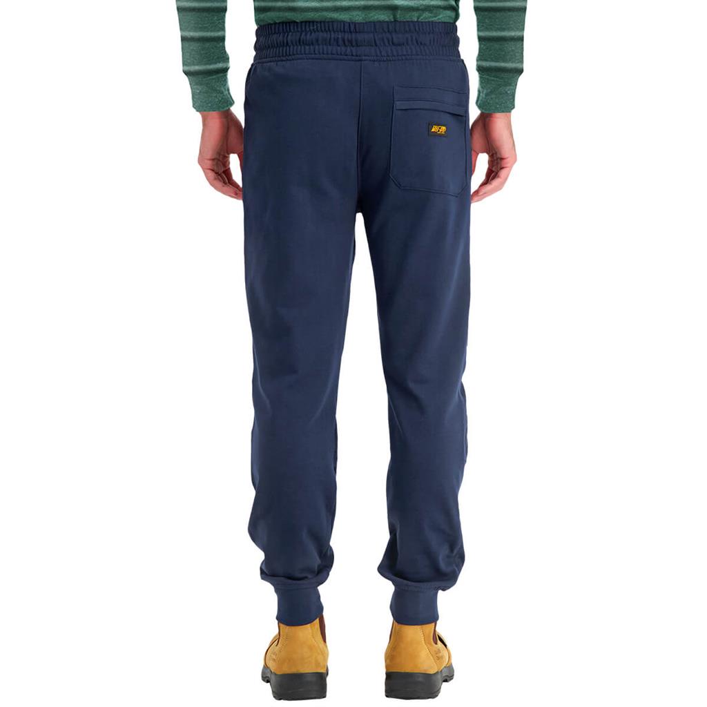 DuraDrive Men's VAGABOND Navy Jogger Work Pants with Knee-Pad Pockets