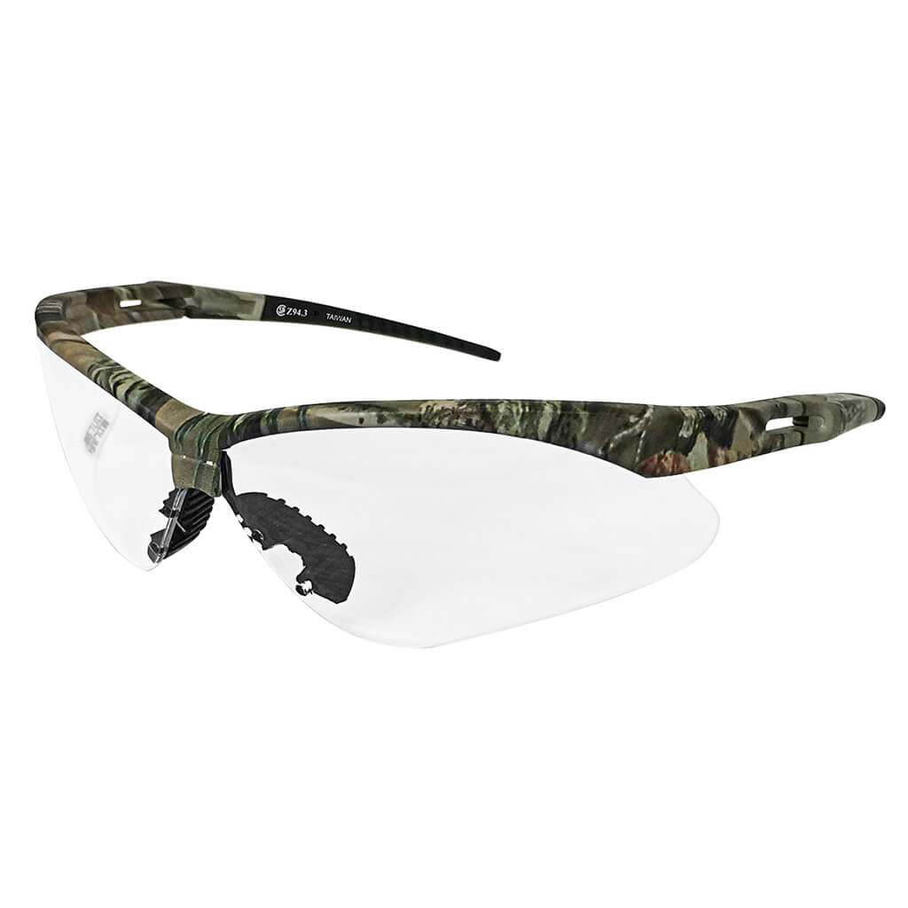 DuraDrive A07-25C Clear Lens Military Camo Colour Frame Anti-Scratch Nemsis Safety Glass