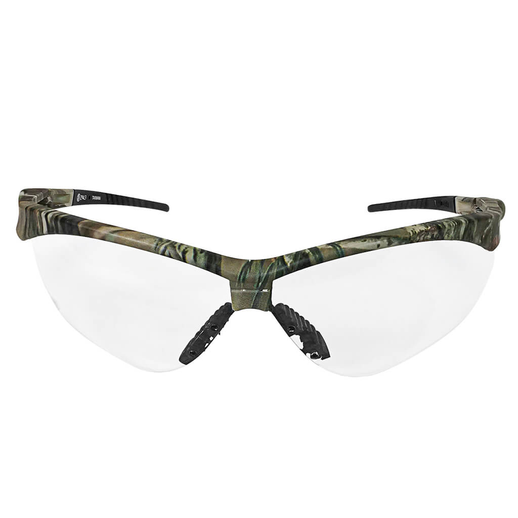 DuraDrive A07-25C Clear Lens Military Camo Colour Frame Anti-Scratch Nemsis Safety Glass