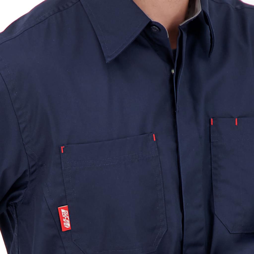 DuraDrive Men's VOLT RED LABEL Twill Long Sleeve Work Shirt