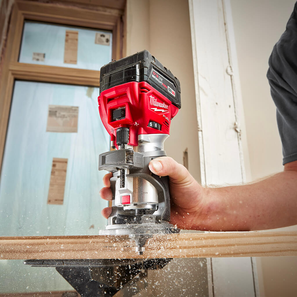 Milwaukee 2723-20 M18 FUEL 18-Volt Lithium-Ion Brushless Compact Router (Tool Only)