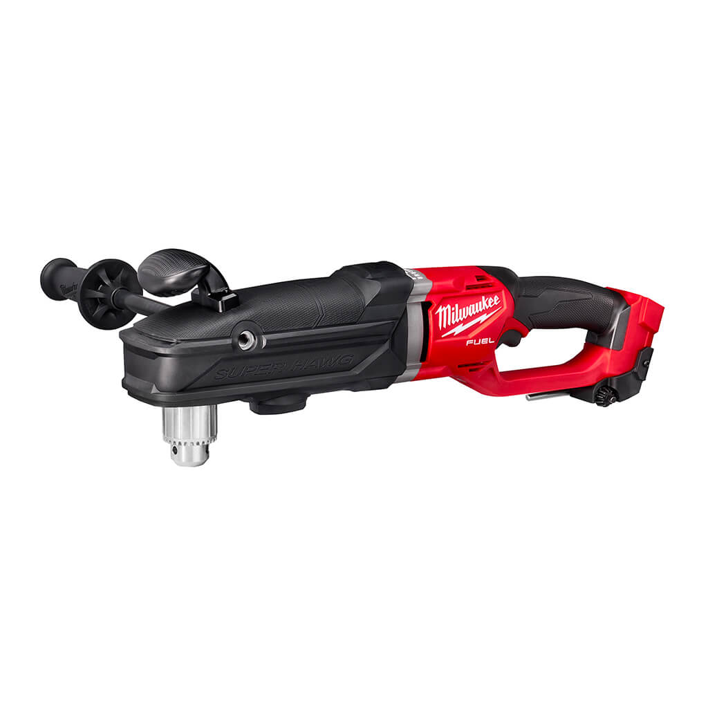 Milwaukee 2809-20 M18 FUEL 18-Volt Lithium-Ion 1/2 in. Brushless SUPER HAWG Right Angle Drill (Tool Only)