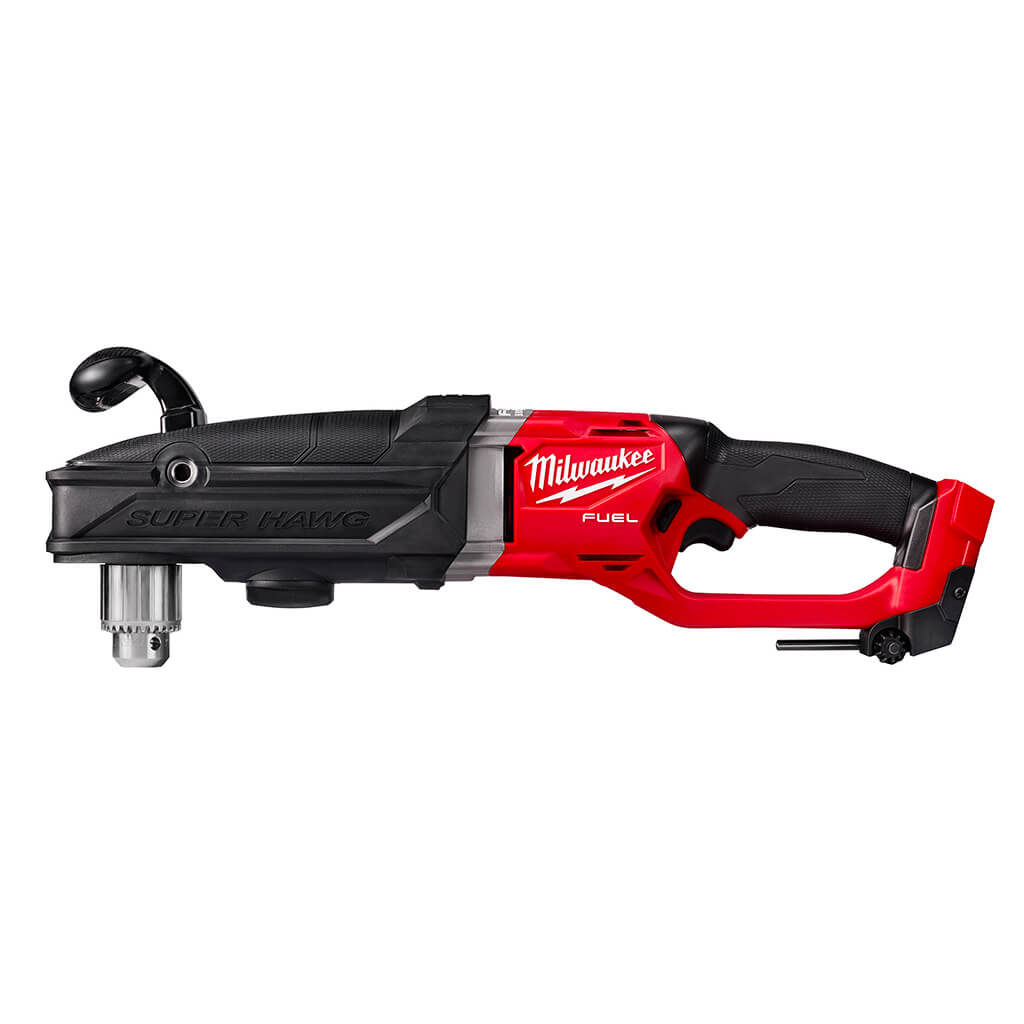 Milwaukee 2809-20 M18 FUEL 18-Volt Lithium-Ion 1/2 in. Brushless SUPER HAWG Right Angle Drill (Tool Only)