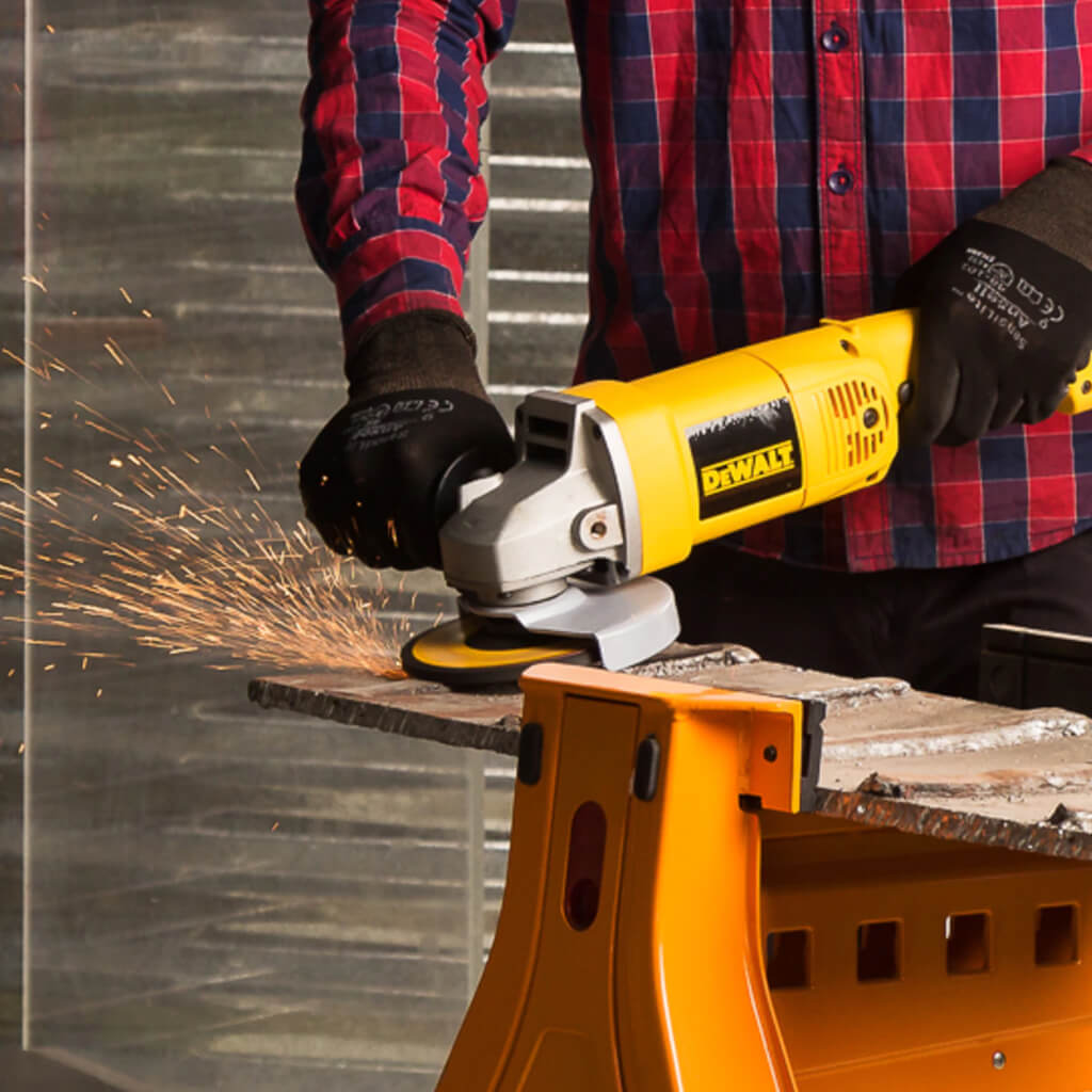 DEWALT DW831 12 Amp 5 in. Corded Medium Angle Grinder