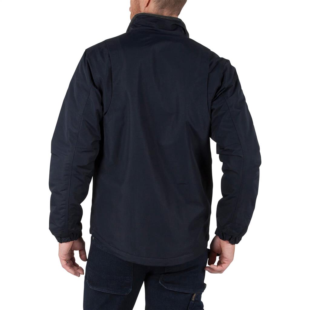 DuraDrive Men's URBAN RED LABEL Navy Waterproof Fleece Lined Jacket