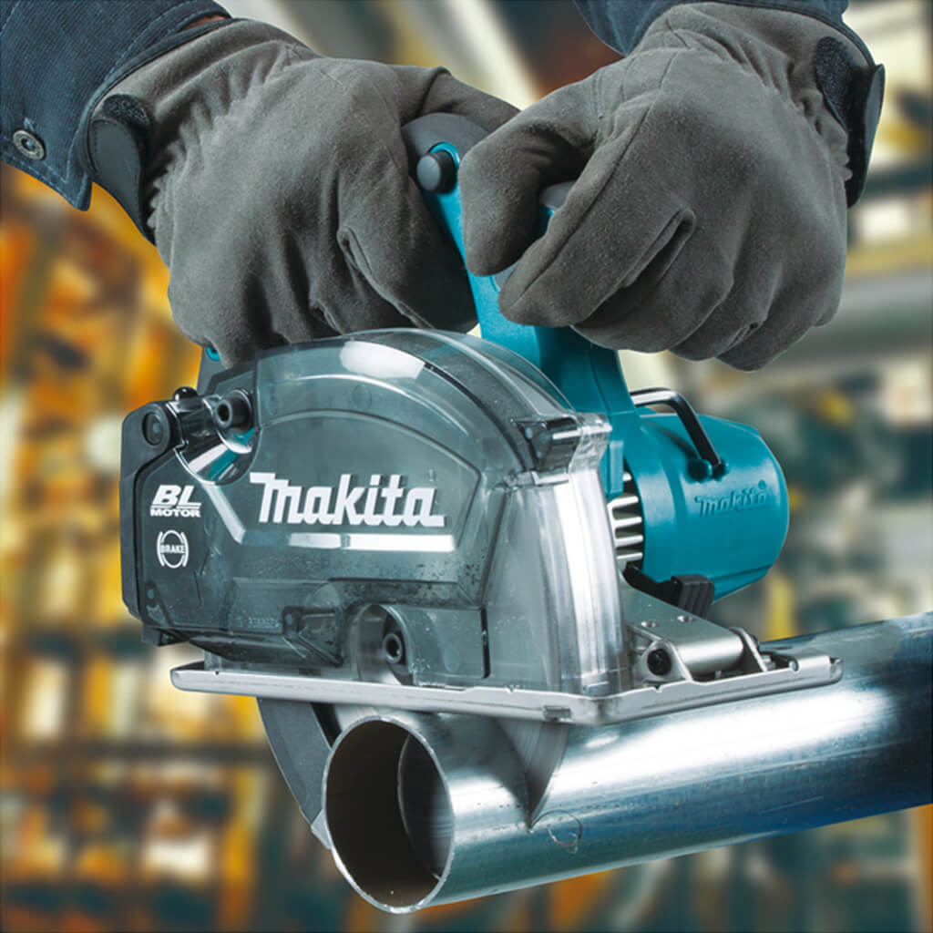 Makita DCS553Z 18-Volt Lithium-Ion 5-7/8 in. Brushless Dust Collecting Metal Cutting Saw (Tool Only)