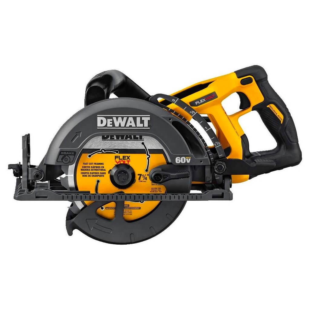 DEWALT DCS577B FLEXVOLT 60-Volt MAX Lithium-Ion 7-1/4 in. Cordless Circular Saw (Tool Only)