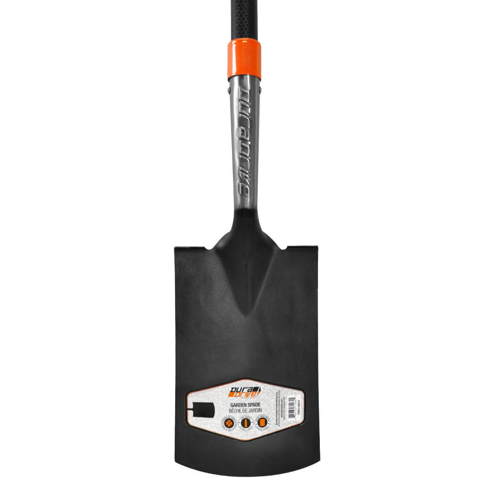 Duradrive 58 in. Fibreglass Round Spade Mouth Garden Shovel