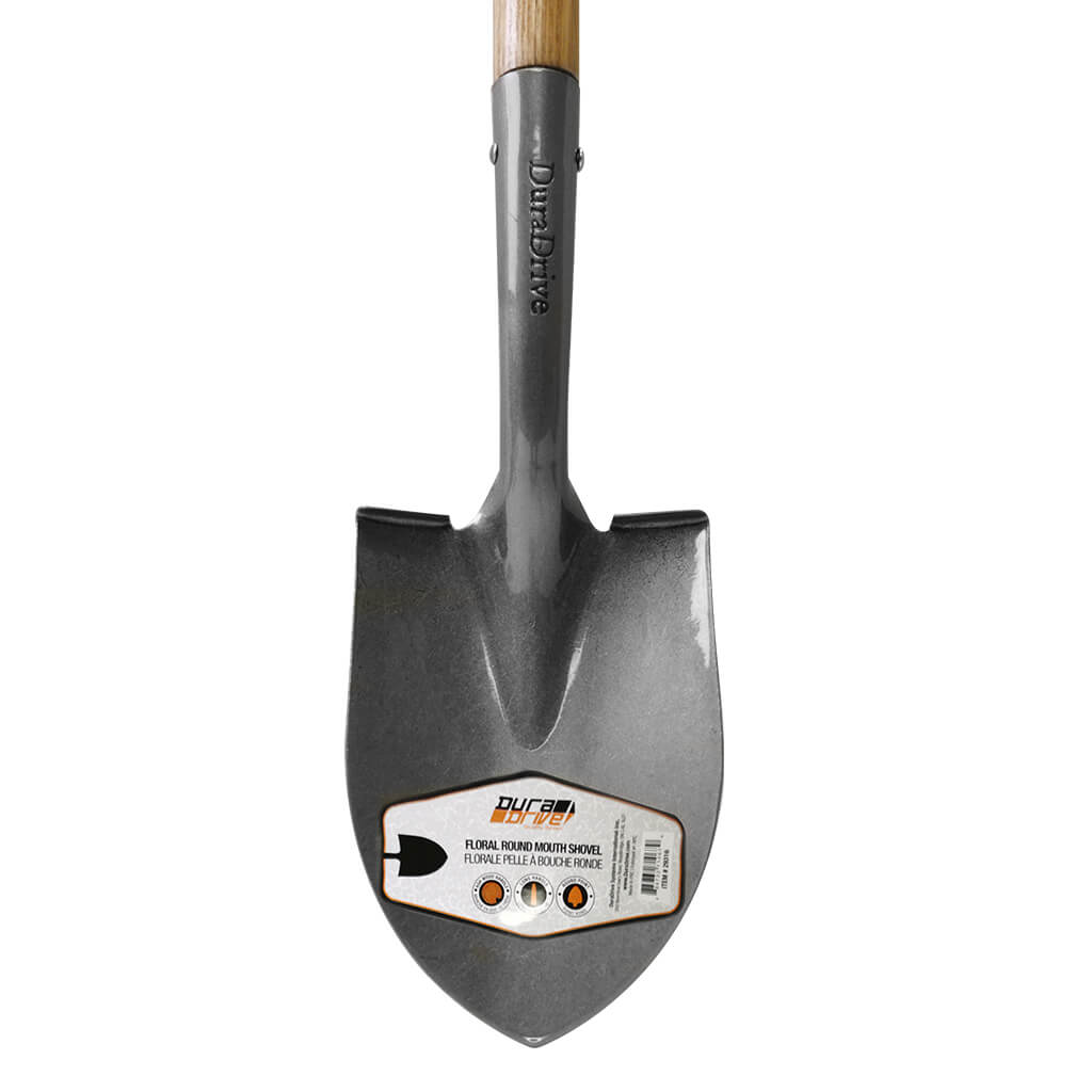 DuraDrive 43 in. Ash Wood Round Point Forming Shovel