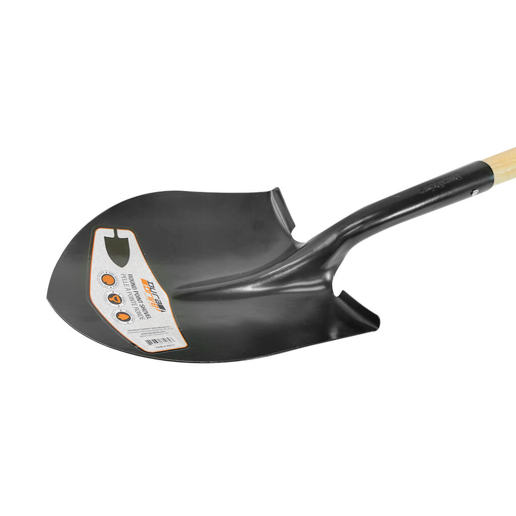 Duradrive 41 in. Ash Wood D-Handle Round Point Digging Shovel