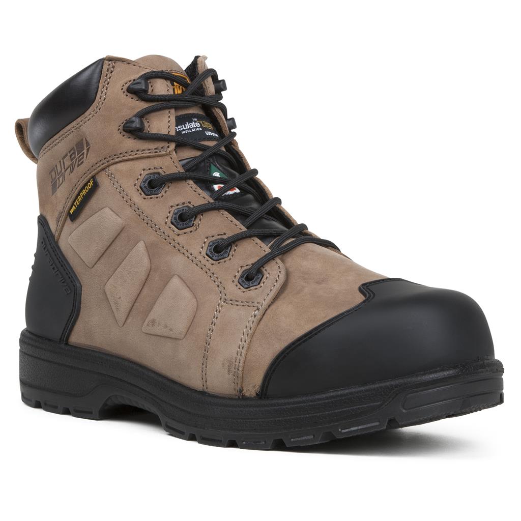 DURADRIVE LYNX WATERPROOF 600G INSULATED WINTER WORK BOOTS 6in.