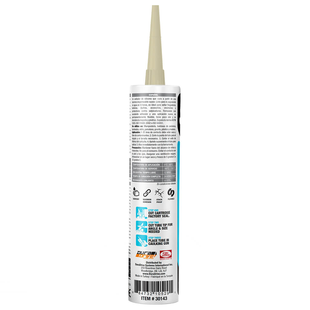 Selsil 280-mL Almond Kitchen and Bath Silicone Sealant